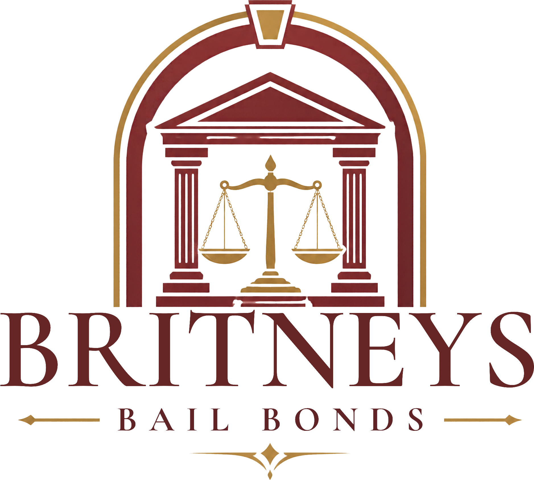 Brittneys Bail Bonds logo